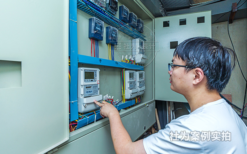 美食商業(yè)街智能電表應用案例